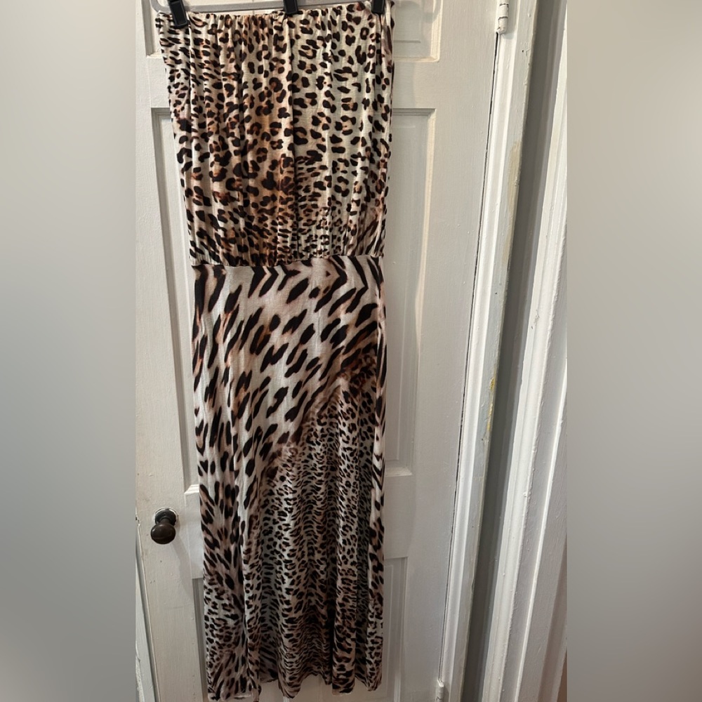 Young, Fabulous & Broke Animal Print Maxi - Picture 2 of 11